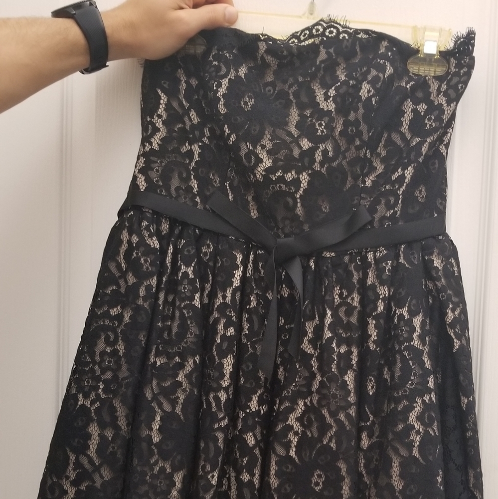 Black Lace Cocktail Dress